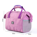 IPRee,Fitness,Polyester,Aluminum,Zippered,Cooler,Fashion,Design,Crossbody,Insulated,Lunch