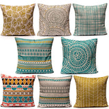 Minimalist,Style,Pillow,Linen,Cushion,Cover,Fashion,Colorful,Geometric,Patterns