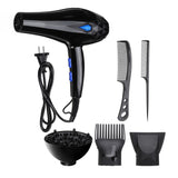 2200W,Dryer,Accessories,Black,Purple,Temperature,Adjustment,Salon,Tools