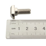 Suleve,M8T40,10Pcs,Carbon,Steel,European,Standard,Screws