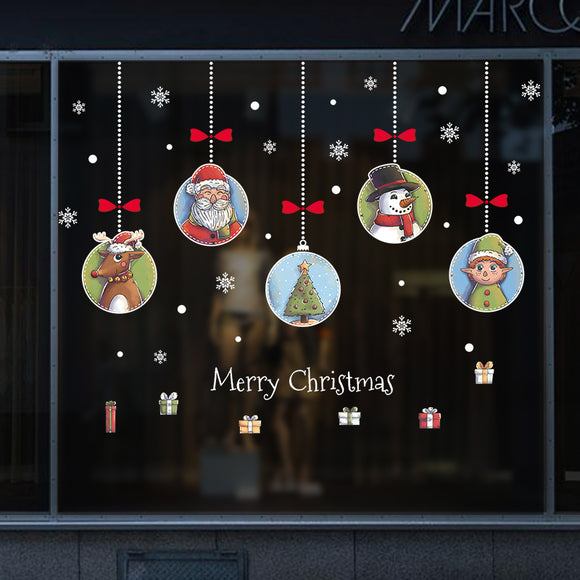 Miico,XL630,Christmas,Sticker,Decoration,Sticker,Window,Sticker,Decorative,Stickers