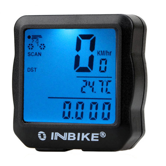 INBIKE,Wired,Computer,Waterproof,Backlight,Digital,Speedometer,Cycle,Computer,Odometer