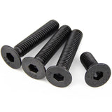 Suleve,M2.5CH1,50Pcs,Socket,Countersunk,Screw,Carbon,Steel,Grade,Optional