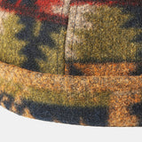 Retro,Brimless,Skull,Multicolor,Maple,Pattern,Customized