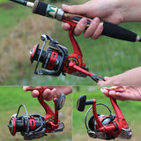 Sougayilang,5.2:1,Super,Metal,Spinnig,Pesca,Fishing