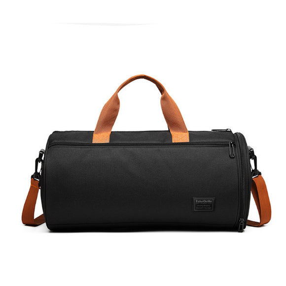 Canvas,Separation,Shoes,Sports,Fitness,Cylindrical,Travel,Luggage,Shoulder
