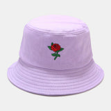 Women,Summer,Protection,Floral,Pattern,Embroidery,Casual,Bucket