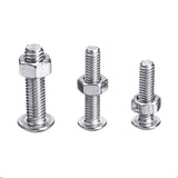 Suleve,MXSS4,500PCS,Stainless,Steel,Socket,Bolts,Screw