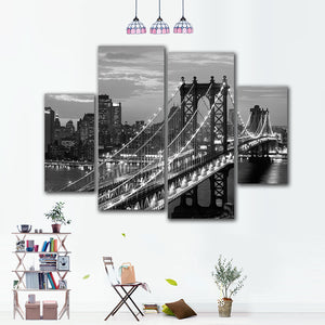 Miico,Painted,Combination,Decorative,Paintings,Bridge,Decoration