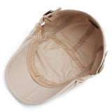 Men's,Cotton,Satin,Weave,Adjustable,Peaked,Literary,Outdoor,Sport,Forward,Duckbill