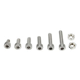 Suleve,M4SH1,Stainless,Steel,Socket,Screws,Bolts,Assortment,250Pcs