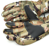 Winter,Waterproof,Tactical,Gloves,Camouflage,Genuine,Leather,Sports,Gloves
