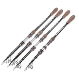 Carbon,Fiber,Fishing,Handle,Fishing,Travel,Portable,Telescopic,Fishing