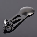 IPRee,Multifunctional,Tools,Stainless,Steel,Spoon,Climbing,Buckle,Scales,Outdoor,Camping