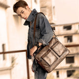 Business,Leather,Laptop,Travel,Handbag,Shoulder,Messenger