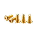 Suleve,M2.5AH1,50Pcs,Titanium,Plated,Socket,Button,Screws,Alloy,Steel,Grade,Screw
