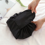 Polyester,Solid,Color,Drawstring,Cosmetic,Travel,Portable,Storage