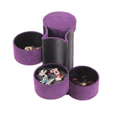 Honana,Layers,Storage,Jewelry,Necklace,Earring,Organizer,Cylinder,Holder