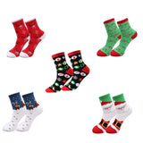 Pairs,Socks,Christmas,Theme,Socks,Sports,Fitness,Slimming,Outdoor,Breathable,Socks