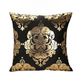 Christmas,Pillow,Black,White,Golden,Painted,Pillowcase,Decorative,Christmas,Cushion,Cover,Pillows