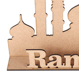 Mubarak,Ramadan,Islamic,Wooden,Calendar,Decorations