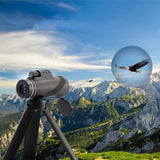 IPRee,40X60,Focus,Optics,Monocular,Waterproof,Telescope,Day&Night,Vision,9500M