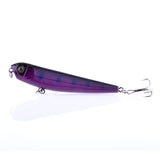 ZANLURE,8.5cm,Pencil,Fishing,Water,Colorful,Pattern,Floating,Baits