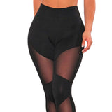 Women,Fitness,Leggings,Elastic,Tights,Black,Trousers