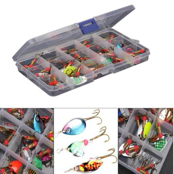 ZANLURE,Colorful,Tront,Spoon,Metal,Fishing,Spinner,Tackle