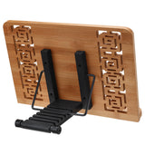 Wooden,Reading,Bookshelf,Tablet,Stand,Bamboo,Holder,Retro