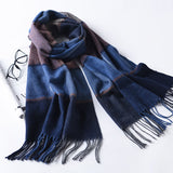 190CM,Women,Autumn,Plaid,Scarf,Tassel,Scarf,Scarves,Shawl