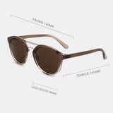 Women,Casual,Brief,Frame,Round,Shape,Protection,Sunglasses