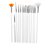 34Pcs,Design,Dotting,Painting,Drawing,Polish,Brush