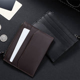 90FUN,Vintage,Leather,Short,Wallet,Pocket,Purse,Holder,Portable,Travel