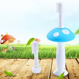 Mushroom,Shape,Infant,Silicone,Finger,Toothbrush,Teeth,Massager,Brush