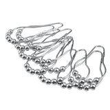 12Pcs,Stainless,Steel,Shower,Curtain,Hooks,Rings,Bathroom