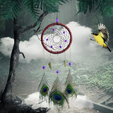 Natural,Woven,Feathers,Dreamcatcher,American,Custom,Gifts,Hanging,Decor,Ornament