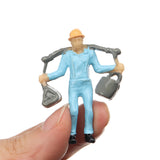 50Pcs,Scale,Model,Workers,Figures,Sandboxie,Train,Track,Railroad,People