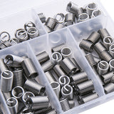 Suleve,120Pcs,Stainless,Steel,Threaded,Sleeve,Assortment,Thread,Repair,Insert,Screw,Sleeves