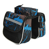 Polyester,Reflective,Double,Touch,Screen,Front,Frame,Bicycle,Pouch,Cycling