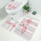 Flamingo,Waterproof,Shower,Curtain,Waterproof,Toilet,Cover,Toilet,Bathroom,Decor