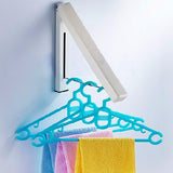 Creative,Mounted,Retractable,Foldable,Clothes,Magic,Hanger,Storage,Holder