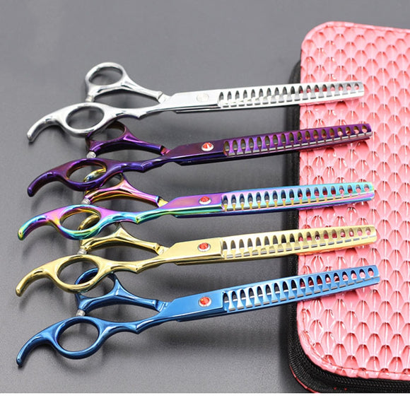 Multicolor,Professional,Scissors,Stainless,Steel,Thinning,Cutting,Shears,Grooming,Scissors,Trimming,Tools