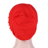 Womens,Elastic,Polyester,Earmuffs,Chemo,Cross,Breathable,Turban