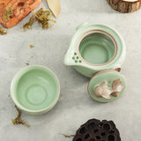 Handmade,Chinese,Travel,Ceramic,Teacup,Carry