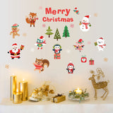 Miico,SK6038,Christmas,Sticker,Novetly,Cartoon,Stickers,Decoration,Christmas,Party