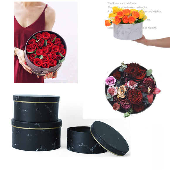 Florist,Boxes,Artificial,Dried,Flower,Bouquet,Plant,Decorations,Round