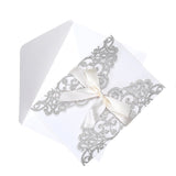 10Pcs,Wedding,Invitation,Greeting,Cards,Laser,Party,Invitations,Brown,Kraft,Inser