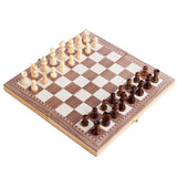 30x30cm,Folding,Wooden,Contemporary,International,Chess,Funny,Foldable,Board,Famliy,Chessmen