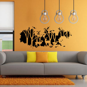 58cmx126cm,Forest,Sticker,Decal,Decor